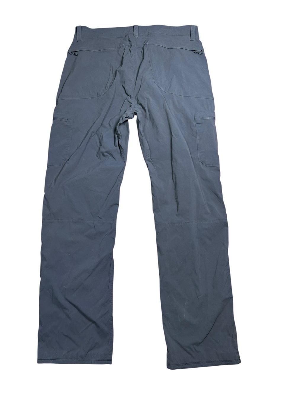LL Bean men’s crests water resistant hiking pants size 35x34 HEMMED nylon - Picture 2 of 8